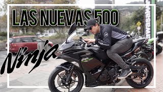 NUEVAS Kawasaki Z500 y Ninja 500  Precio y Ficha Técnica  Cam Daza [upl. by Huda83]