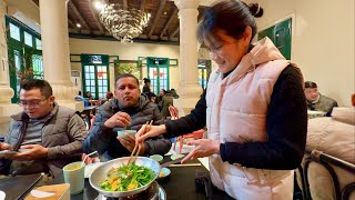 Most Famous Fish Noodles in Hanoi Vietnam  Vietnam Street Food  Mubashir Saddique  Village Food [upl. by Ydneh]