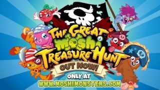 Moshi Monsters  The Great Moshi Treasure Hunt  Out Now [upl. by Prudence69]