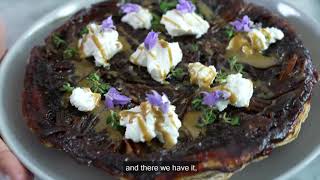 Larissa Takchis Onion Tarte Tatin Recipe [upl. by Dar119]