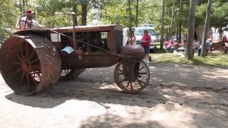 Baraboo 2012 Wallis Cub Wisconsin Rumely E tractors [upl. by Ilan]