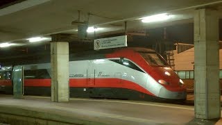 Frecciarossa MilanoBari Stazione di Ancona [upl. by Nafis]