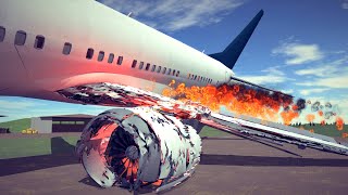 Emergency Landings 46 How survivable are they Besiege [upl. by Clarita194]