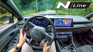 The New 2024 Hyundai Sonata N Line 25T FACELIFT POV Test Drive [upl. by Namron381]