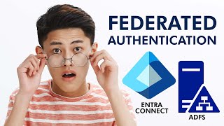 Hybrid Identity with Federated Authentication Microsoft Entra ID  ADFSPart 1 [upl. by Aicineohp]