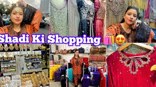 Shadi ki Shopping P1  Start Krdi Finally😍 [upl. by Enihpad]