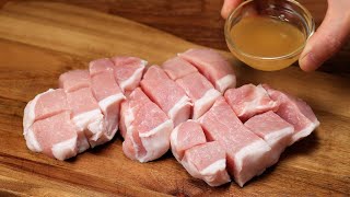 Ive never eaten such delicious pork chops Quick and Easy Garlic Honey Pork Chops Recipe [upl. by Winer]