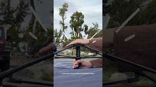 The Easiest Truck Bed Tent to Setup  shorts shortsvideo camping [upl. by Annoirb]