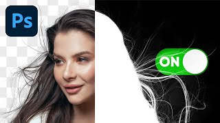 Turn On This Secret Setting for Flawless Hair Masks  Photoshop Tutorial [upl. by Goddart]