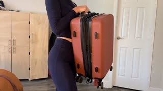 Tingly Voiceover Unpacking With Me 🧳✈️ ASMR Fabric Sounds Scratching Whispers for Sleep [upl. by Irahcaz]