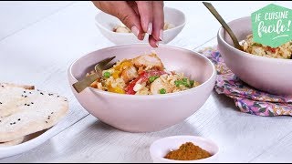 Recette facile de Biryani de poulet [upl. by Zetnom]