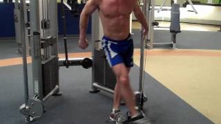 How To Hip Adduction LF Cable [upl. by Karab]