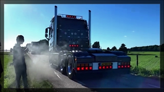 VOLVO FH4 EURO 6 OPEN EXHAUST SOUND [upl. by Cello]