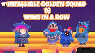 Fall Guys Season 6 INFALLIBLE GOLDEN SQUAD CELEBRATION [upl. by Sumedocin40]