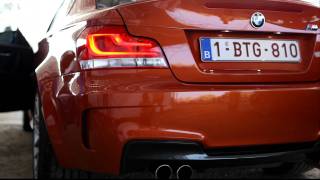 BMW 1M  Valencia Orange  Revving [upl. by Forcier877]