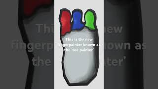 THE NEW TOE PAINTER meme gorillatag vr gtag fingerpainter toepainter [upl. by Borreri]