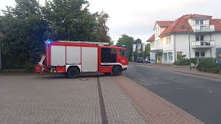 FFW Boltenhagen rückt aus zu THL Baum auf Auto [upl. by Tatiana]