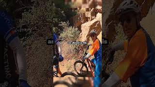 Dirt biker educates mountain bikers on trail 💯 part 1 Meekerextreme [upl. by Semyaj9]