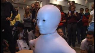 Talk with Telenoid Ars Electronica [upl. by Yllier]