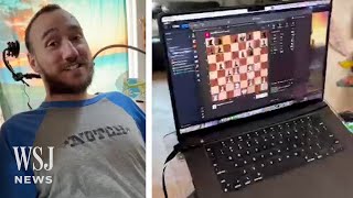 Watch Neuralink’s First Patient Play Chess Using Brain Implant  WSJ News [upl. by Jepum]