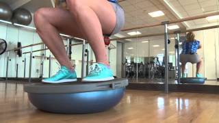 Westin Riverfront Mikaela Shiffrin Ski Conditioning Bosu Ball [upl. by Tonry]