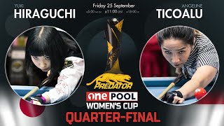 Yuki HIRAGUCHI VS Angeline TICOALU 2020  Predator One Pool Women’s Cup [upl. by Vada284]