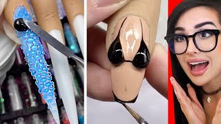 Craziest Nail Art On Another Level [upl. by Younglove]