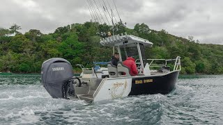 Kingfisher 570 Powercat with Grant Dixon and Josh Darby [upl. by Iene222]