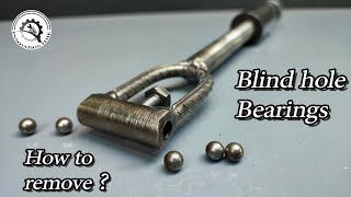 Blind Hole Bearing Puller  DIY Tools [upl. by Dobson]