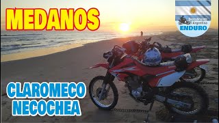 Enduro Claromeco Necochea Medano Blanco por la costa 4K [upl. by Aztiraj]