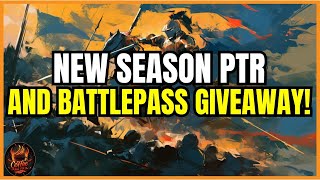 Conquerors Blade PTR Details and BATTLE PASS GIVE AWAY [upl. by Akenahc583]