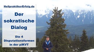 Sokratischer Dialog und die 4 Disputationsformen empirisch hedonistisch logisch originär [upl. by Alrahc]