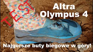 Buty Altra Olympus 4  recenzja Najgorsze buty w góry jakie miałam [upl. by Jacquet]