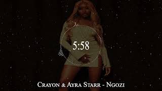 Crayon amp Ayra Starr  Ngozi [upl. by Motteo]