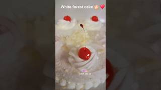 White forest cake ampblock forest cake amazing luck ♥️ trending cakedecorations shortvideo like [upl. by Ettenwad158]