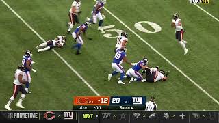 Chris Berman 10 Whoops in One Play Bears Giants [upl. by Orms302]