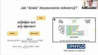 Podstawy bioinformatyki dla LGM cz3 Dopasowanie sekwencji [upl. by Curkell]