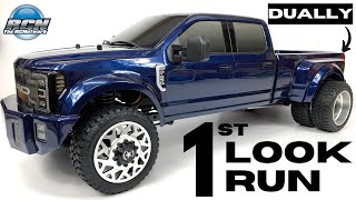 Ford F450 Dually 110th Scale 4wd RC  First Look  Running Video  CEN Racing [upl. by Anomar98]