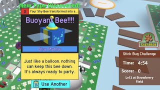 Bee swarm simulator getting buoyant bee Mythic [upl. by Yehsa]