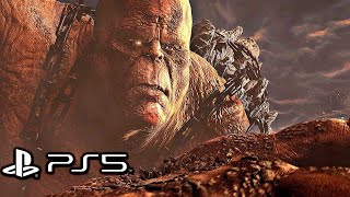 Kratos vs Cronos PS5 GOW 3REMASTERED 4K 60 FPS HDR [upl. by Helmut]