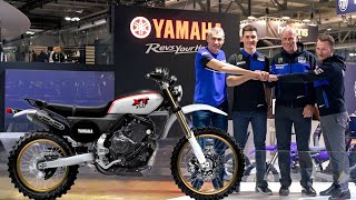 2025 NEW YAMAHA XT 700 TWIN  ENDURO SCRAMBLER WITH RETRO ELEMENTS [upl. by Ronile83]