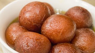 Gulab Jamun Recipe  How to make Perfect Milk Powder Instant Gulab Jamoon [upl. by Kunz]