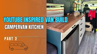 Ultimate Dream Campervan Kitchen And Solar Power Setup Tour  Part 2 [upl. by Lanta]