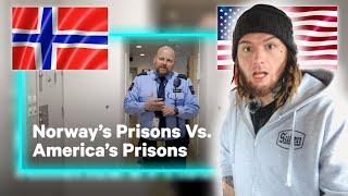 American Reacts To How Norways Prisons Are Different From Americas [upl. by Yekcir]