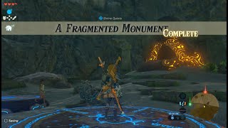 A Fragmented Monument  Shrine Quest  Zelda BOTW [upl. by Coney]