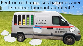 Peuton recharger une batterie automobile sans rouler juste en démarrant en tournant au ralenti [upl. by Narcho167]