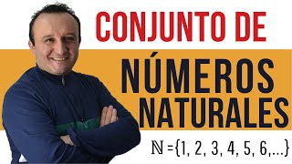 Conjunto de NÚMEROS NATURALES  Matemáticas Básicas  Clases de Matemáticas [upl. by Tremml]