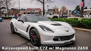 Magnuson 2650 C7 Z06 vs Sheepy Racing R8 [upl. by Senilec]