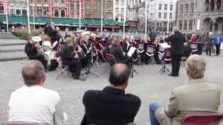 Luftwaffe MarchAces High  East Grinstead Concert Band  Bruges  121014 [upl. by Nylorahs]