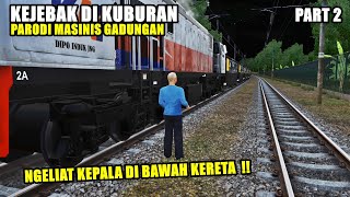 KEJEBAK DI KUBURAN CERITA HORROR MASINIS GADUNGAN PART 2 [upl. by Iur73]